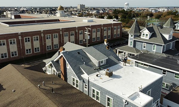 Flat and low slope roofing